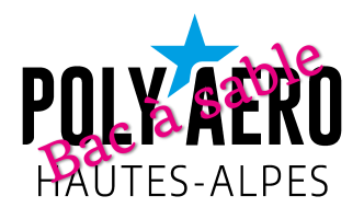 POLYAERO Hautes-Alpes - bac à sable